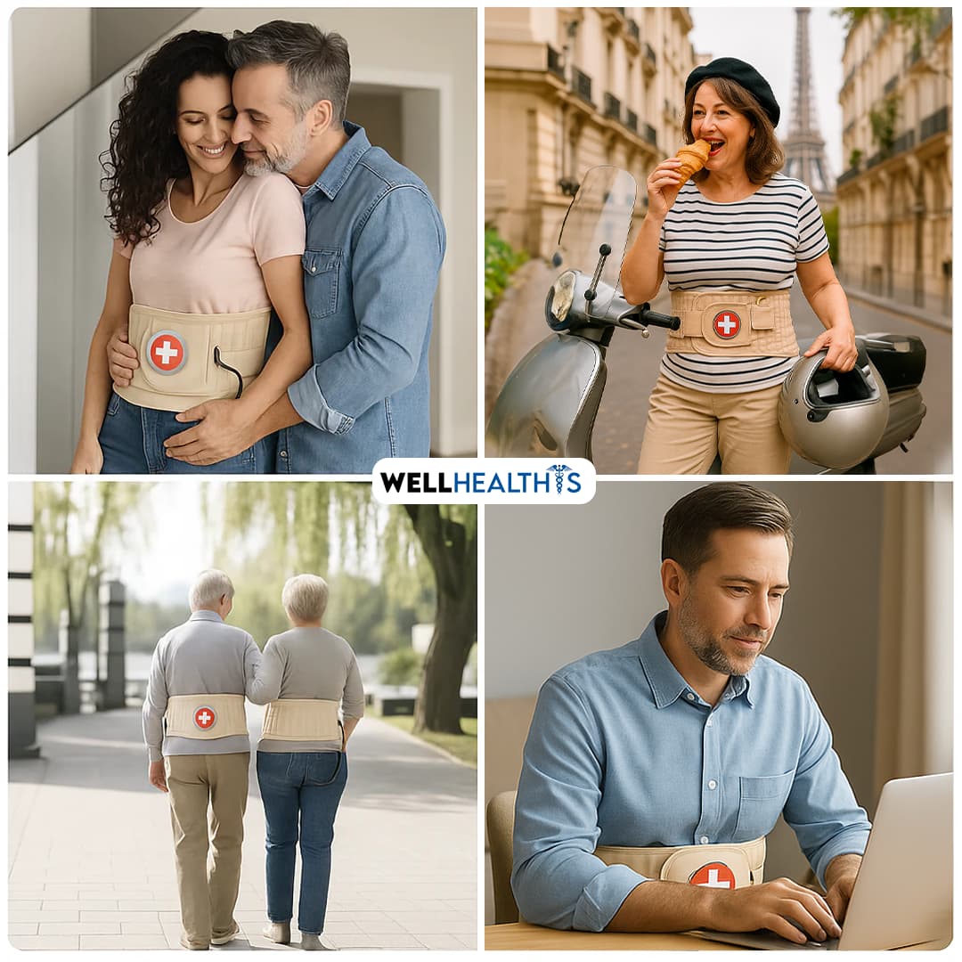 WellHealthis™ 360 Belt - 15 Minutes a Day to a Pain-Free Life (Copy)