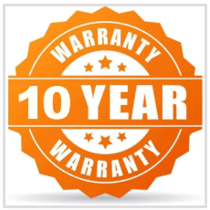 10 Year Warranty