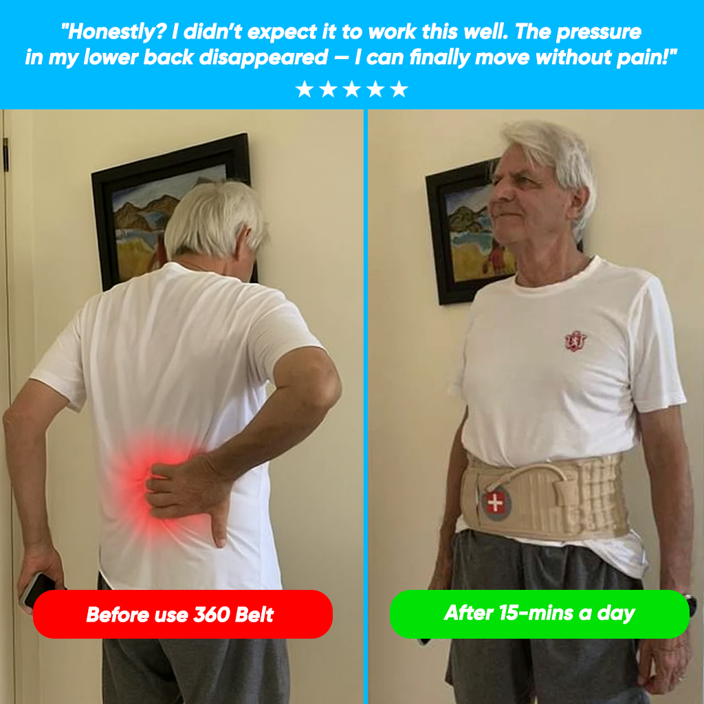 WellHealthis™ 360 Belt - 15 Minutes a Day to a Pain-Free Life