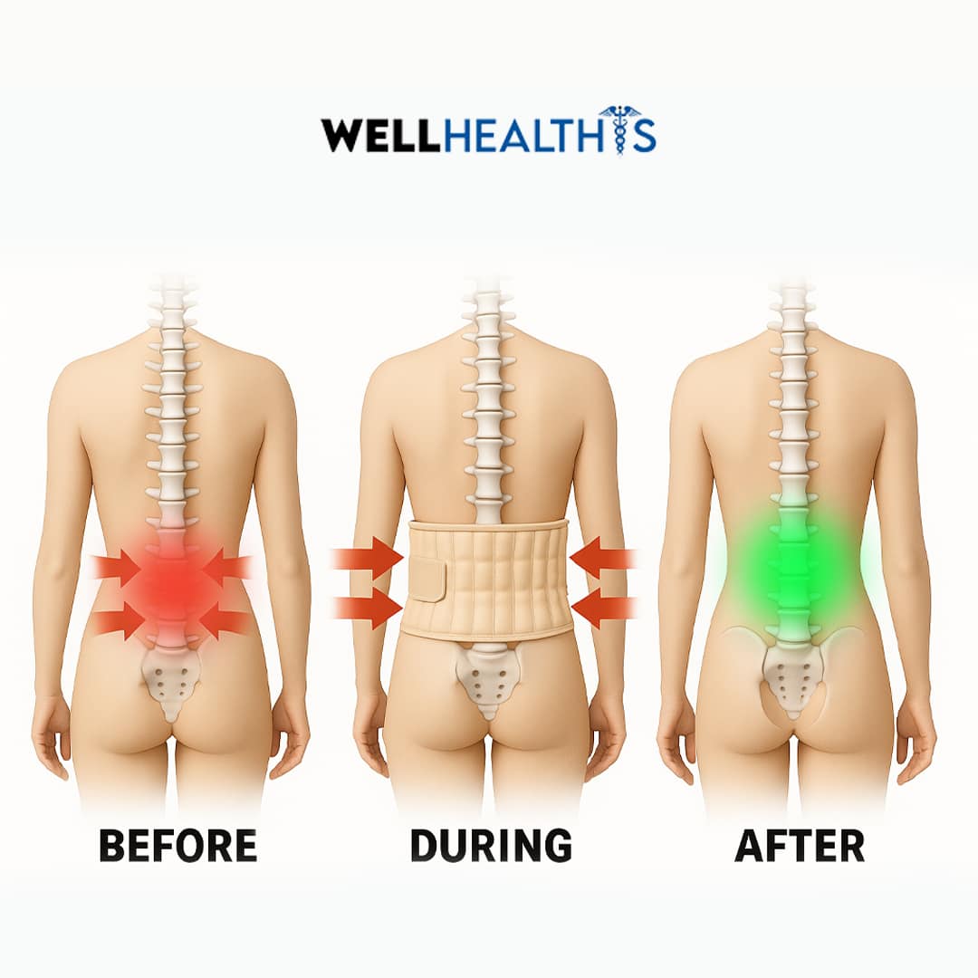 WellHealthis™ 360 Belt - 15 Minutes a Day to a Pain-Free Life (Copy)