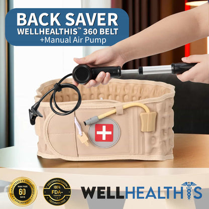 WellHealthis™ 360 Belt - 15 Minutes a Day to a Pain-Free Life