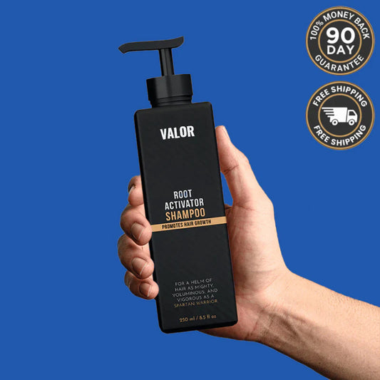 VALOR™ - Root Activator Shampoo - Increased Hair Growth with Just 4 Washes a Week*