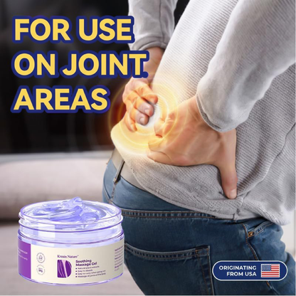 KREAIN Joint Pain Gel Purple Gel - Soothing Pain Massage Gel 100ml