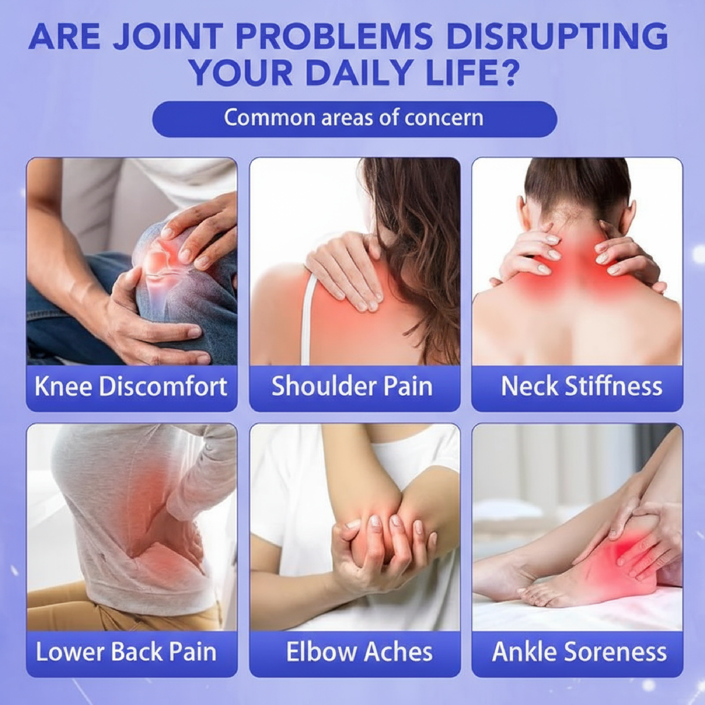 KREAIN Joint Pain Gel Purple Gel - Soothing Pain Massage Gel 100ml