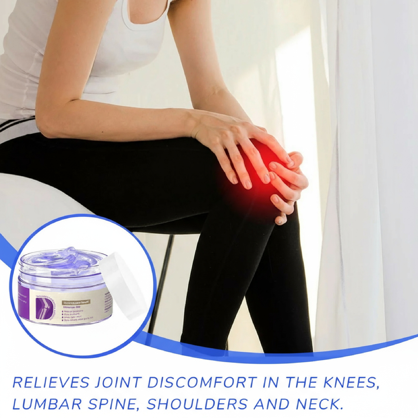 KREAIN Joint Pain Gel Purple Gel - Soothing Pain Massage Gel 100ml