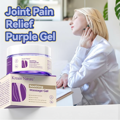 KREAIN Joint Pain Gel Purple Gel - Soothing Pain Massage Gel 100ml