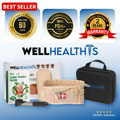 WellHealthis™ 360 Belt - 15 Minutes a Day to a Pain-Free Life