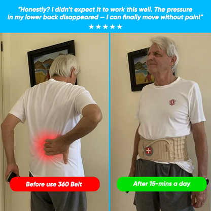 WellHealthis™ 360 Belt - 15 Minutes a Day to a Pain-Free Life