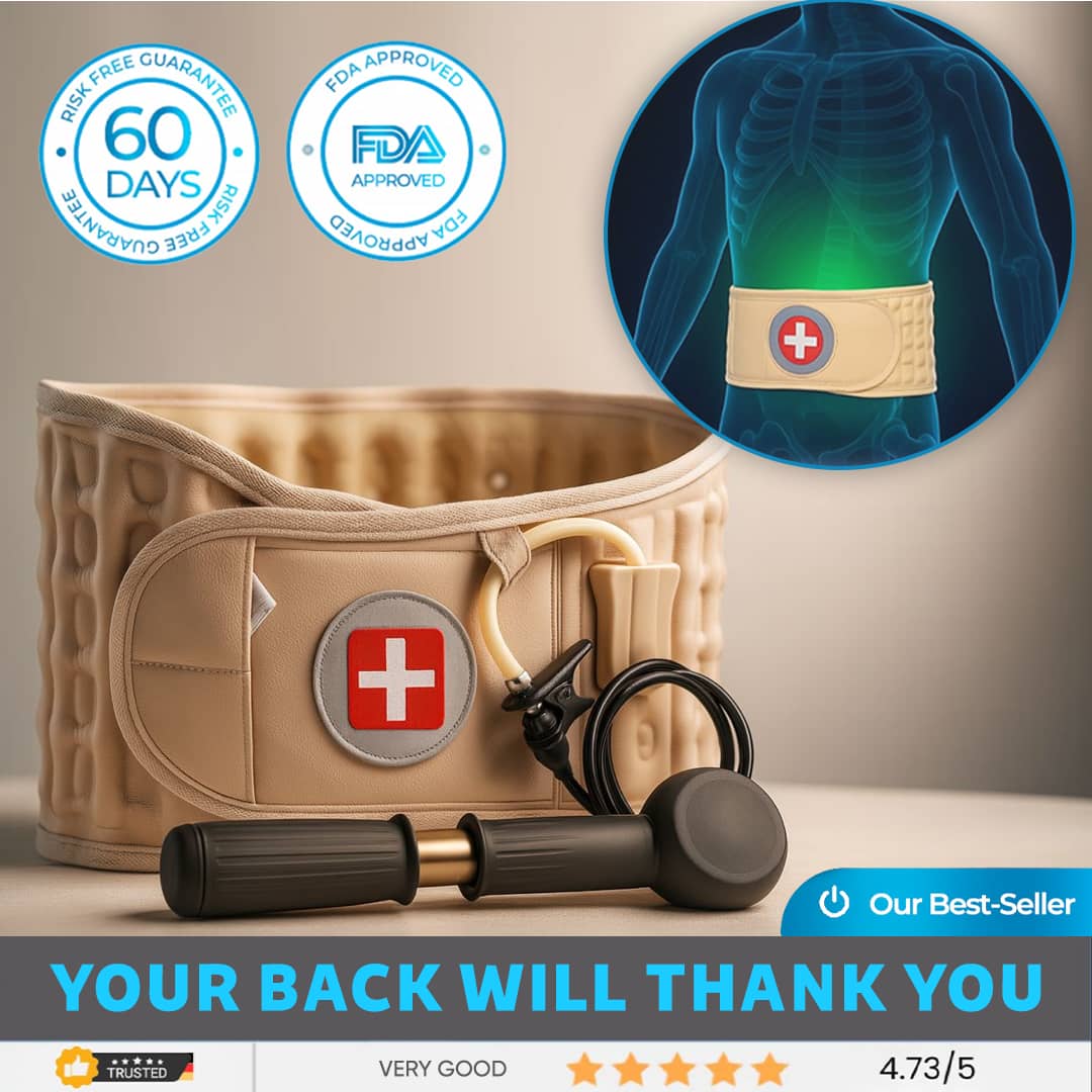 WellHealthis™ 360 Belt - 15 Minutes a Day to a Pain-Free Life (Copy)