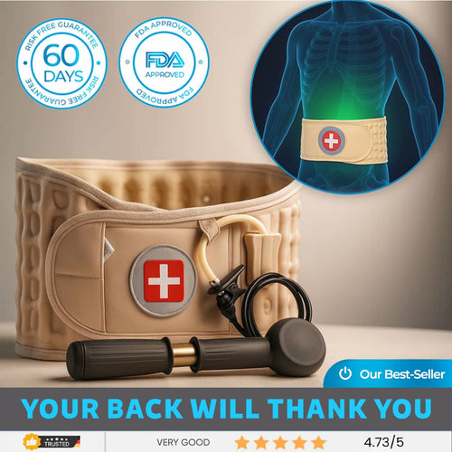 WellHealthis™ 360 Belt - 15 Minutes a Day to a Pain-Free Life (Copy)